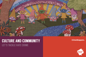 Culture and Community – Let’s Tackle Hate Crime